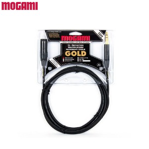 MOGAMI Gold 1/4 Balanced - XLR Male 모가미 오디오 케이블 기타 악기 케이블