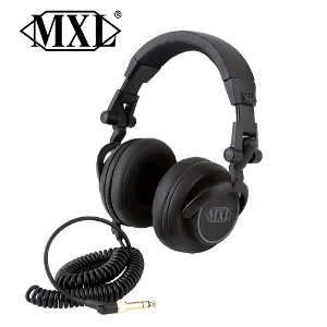 MXL HX9 스튜디오 모니터링 헤드폰 보컬 개인방송 홈 레코딩 접이식 유선 헤드셋